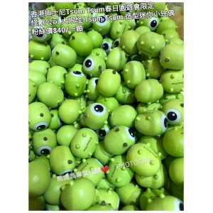 香港迪士尼Tsum Tsum春日園遊會限定 怪獸公司 大眼怪 Tsum Tsum 造型迷你小玩偶